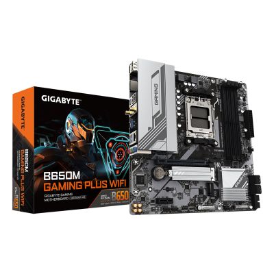 8. Płyta główna AMD B650 SAM5 MATX/B650M GAMING PLUS WF GIGABYTE