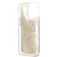 7. Etui Guess 4G Big Liquid Glitter na iPhone 13 Pro Max 6,7" - złote