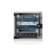 9. Szafa Rack DIGITUS DN-10-05U-1 254 mm (10") - 312x300 mm (szer. x głęb.) Biała