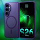 6. Etui 3mk Smoke MagCase na Samsung Galaxy S26 - fioletowe