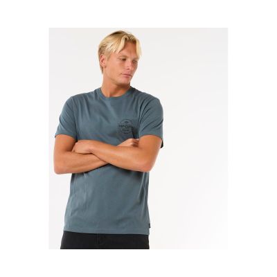 2. Koszulka RIP CURL Staple Tee turkusowy