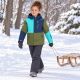 7. Trollkids Kids Hallingdal Jacket pine green/mystic blue/arctic blue (226-355)
