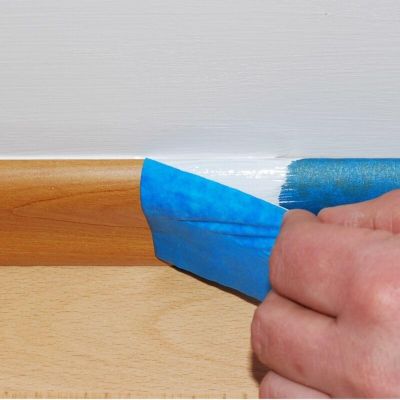 6. TAŚMA MALARSKA PROFESJONALNA MAKO BLUE 2SZT 38MMx40M NIEBIESKA