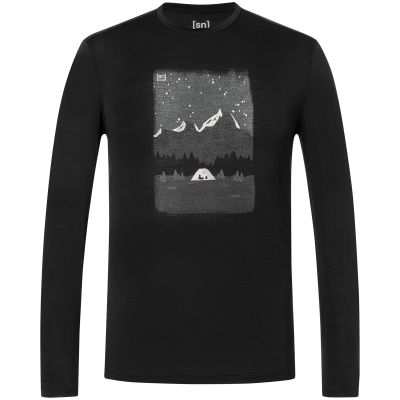 4. Longsleeve męski SUPER.NATURAL M OUTDOOR NIGHTS LS czarny