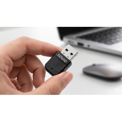 8. SAVIO ADAPTER USB WIFI BLUETOOTH 5.4 BT-070