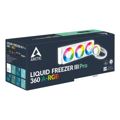 6. Chłodzenie cieczą ARCTIC WAK Liquid Freezer Pro III 360 A-RGB (biały)