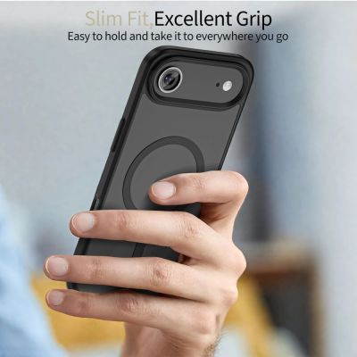 4. Etui Tech-Protect MagMat MagSafe na iPhone 17 Air - czarny mat