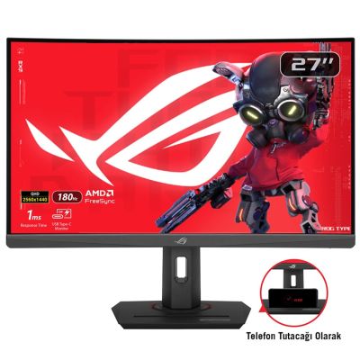 14. Monitor ASUS XG27WCS 68,6cm (27") 2560x1440px Wide Quad HD Czarny