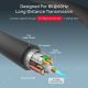 4. Kabel DisplayPort UNITEK C1617GY 15 m Czarny, Srebrny