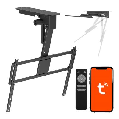 14. MACLEAN UCHWYT ELEKTRYCZNY DO TV, SUFITOWY, OBSŁUGA TUYA, MAX. VESA 800X400, DLA TV 43-86", MAX. 55KG MC-176 T