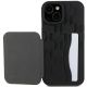 8. Etui Karl Lagerfeld Saffiano Cardslots and Stand Monogram Ikonik Patch do iPhone 15 - czarne