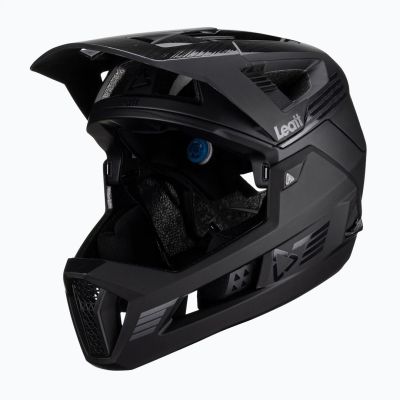 Kask rowerowy z wypinaną szczęką LEATT Helmet MTB Enduro 4.0 V23 rozmiar M, czarny