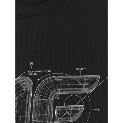 8. T-shirt regular z nadrukiem męski 4F 4FRSS26TTSHM3989-10S
