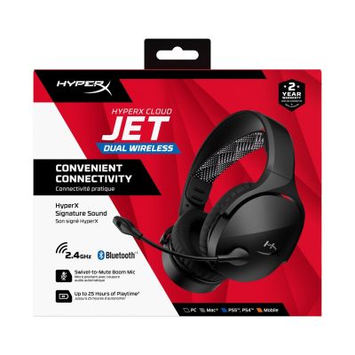 100. Słuchawki HyperX Cloud Jet Wireless Gaming Headset