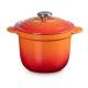 7. Garnek Le Creuset 41110180900460 COCOTTE 18 CM czerwony