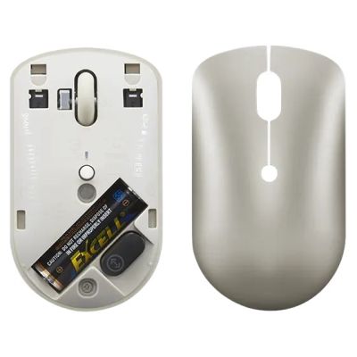 4. Mysz Lenovo 540 USB-C Wireless Compact Mouse Piaskowy