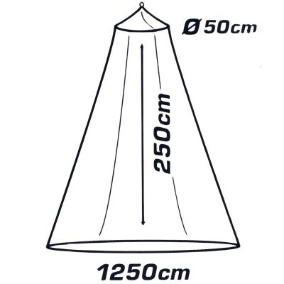 8. MOSKITIERA TURYSTYCZNA 60x250x125CM REDCLIFFS