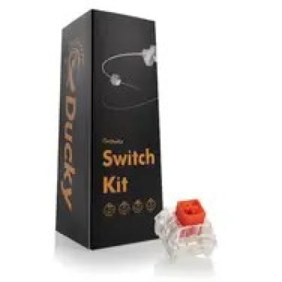 Ducky Kailh Box Red Switches, mechanisch, 3-Pin, linear, MX-Stem, 45g - 110 Stück