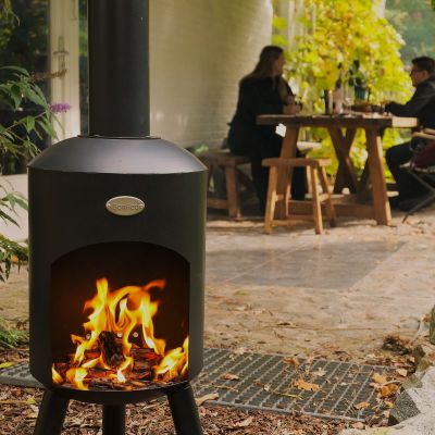 5. Kominek ogrodowy Bonfeu Bonbini czarny 2901