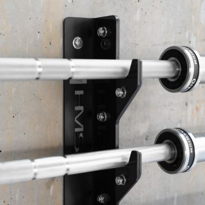 3. STR46 WIESZAK UCHWYT PRZYŚCIENNY NA GRYFY OLIMPIJSKIE COMMERCIAL HMS