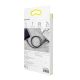 10. Kabel Baseus Cafule USB-A / Lightning 2.4A QC 3.0 0.5 m - czarno-czerwony