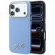 Etui Karl Lagerfeld Saffiano Small Script Metal Logo MagSafe na iPhone 17 Pro / 18 Pro - jasnoniebieskie
