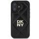 3. Etui DKNY Quilted Stack Logo na iPhone 16 - czarne