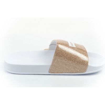 2. Levi's klapki sportowe damskie laczki wygodne buty brokatowe modne