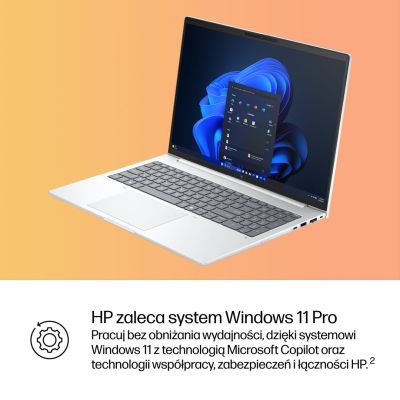 72. HP EliteBook 8 G1i AI PC Intel Core Ultra 5 225U Laptop 40,6 cm (16") WUXGA 32 GB DDR5-SDRAM 512 GB SSD Wi-Fi 6E (802.11ax) Windows 11 Pro Srebrny