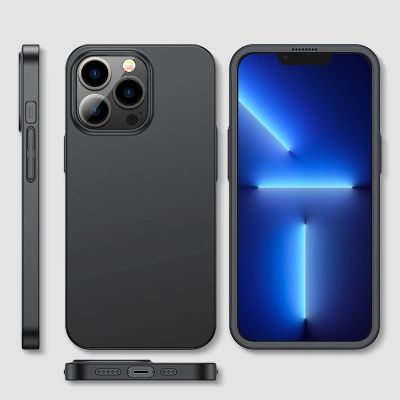 8. Joyroom 360 Full Case etui pokrowiec do iPhone 13 Pro obudowa na tył i przód + szkło hartowane czarny (JR-BP935 black)