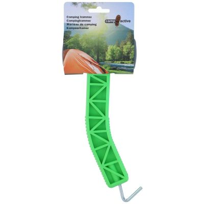 2. MŁOTEK CAMPINGOWY Z HAKIEM DO WYCIĄGANIA ŚLEDZI CAMP ACTIVE