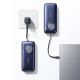 11. Powerbank Baseus EnerCore CR11 20000mAh 100W ze zwijanym kablami USB-C - czarny