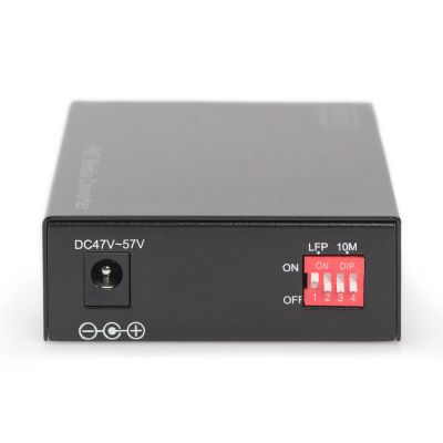 21. Media konwerter RJ45 10/100/1000Base-T na SC duplex 1000Base-LX, SM, 20km