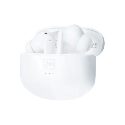 2. Słuchawki 3mk LifePods douszne bezprzewodowe Bluetooth 5.3 ANC - białe