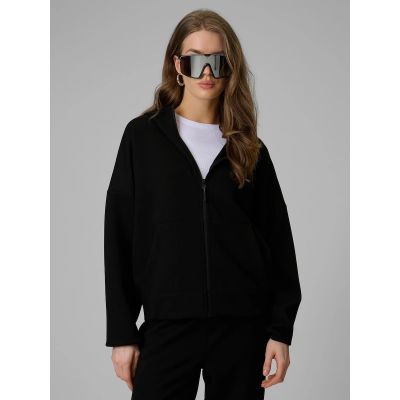 Bluza dresowa regular z kapturem damska 4F 4FRSS26TSWSF2994-20S