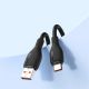 14. Kabel Baseus Pudding Series 100W USB-A - USB-C 2m - czarny