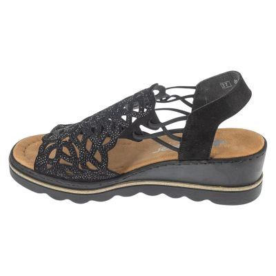 2. Rieker Sandals 67465-00 Czarne 36