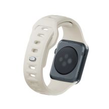 Pasek 3mk Silicone Watch Strap na Apple Watch 42/44/45/49mm - beżowy