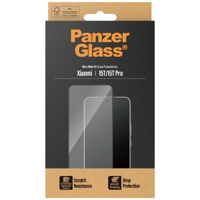 3. Szkło hartowane PanzerGlass Ultra-Wide Fit na Xiaomi 15T / 15T Pro