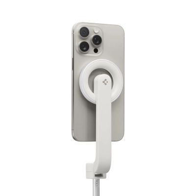 4. Selfie stick Spigen S571W MagSafe Bluetooth z tripodem - beżowy