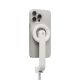 4. Selfie stick Spigen S571W MagSafe Bluetooth z tripodem - beżowy
