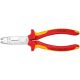 Knipex 13 46 165 narzędzie do zdejmowania izolacji Czerwony, Żółty
