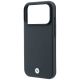 6. Etui BMW Sign Kevlar Metal Logo MagSafe na iPhone 18 Pro Max / 17 Pro Max - ciemnoszare