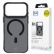 7. Etui 3mk Smoke MagCase na iPhone 17 Pro Max - czarne półprzezroczyste