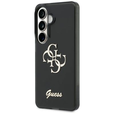 2. Etui Guess IML Big Metal 4G Script na Samsung Galaxy S26 - czarne