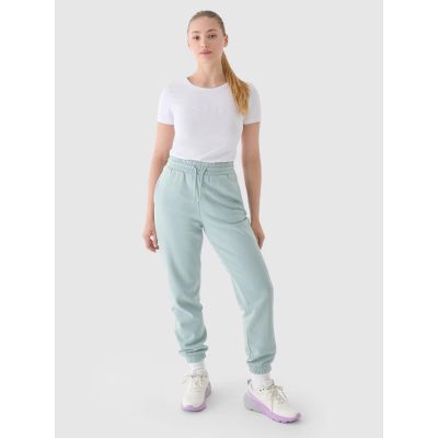 6. T-shirt slim z nadrukiem damski 4F 4FWMM00TTSHF1846-10S