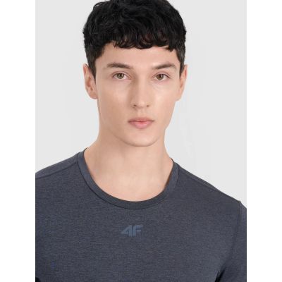 4. Longsleeve treningowy szybkoschnący męski 4F 4FWMM00TFLOM507-22M