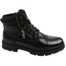 Wrangler buty męskie trzewiki Gillen Fur czarne ocieplane botki modne