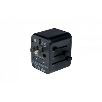 8. Verbatim 49544 adapter wtyczek zasilających Uniwersalne Czarny