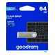 3. Pendrive GoodRam UUN2 UUN2-0640S0R11 (64GB; USB 2.0; kolor srebrny)